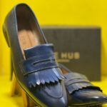 NAPPA BLUE LOAFERS