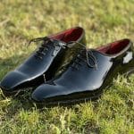 VALENTOR – Black Patent Elegance